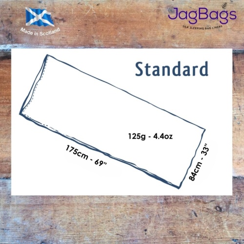 JagBag Standard Marbled Blue - Made in Scotland - SPECIAL OFFER